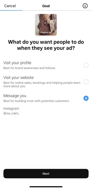 boostovanje postova na instagramu rnt